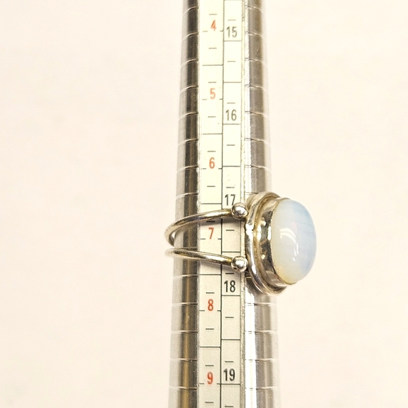 Sterling Silver Opalite Ring - Picture 10 of 10